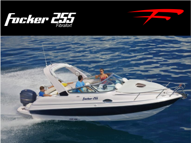 LANCHA FOCKER 255